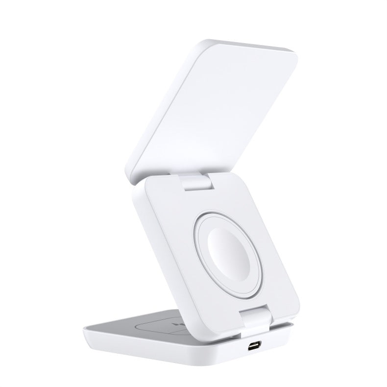 3-n-1 Magnetic Wireless Charger Stand – Snap, Charge and Go