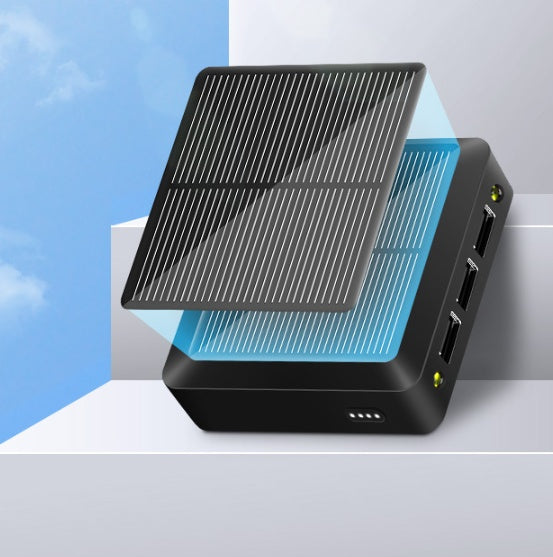 Compact Solar Power Bank – Charge Anywhere, Anytime