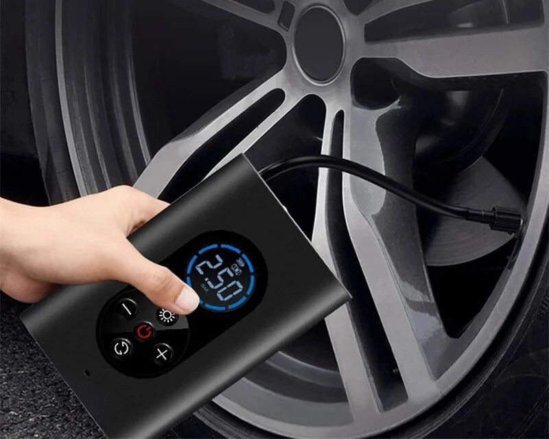 Smart Portable Air Pump – Inflate Tires Anytime